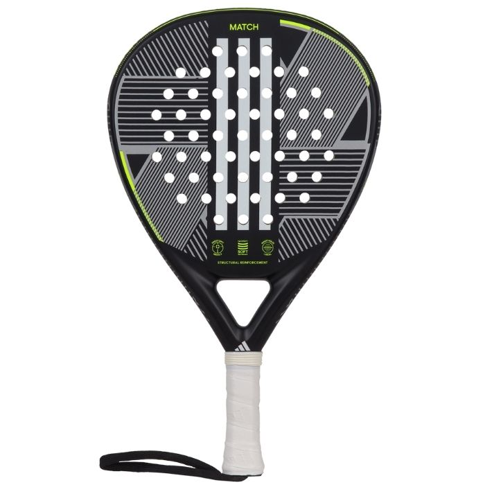 Adidas Match 3.3 Black/Lime 2024 — pala de pádel Adidas