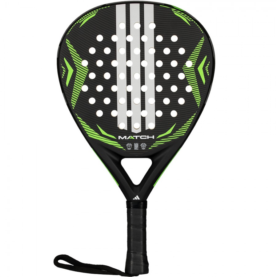 Adidas Match Black Lime 2026 — pala de pádel Adidas