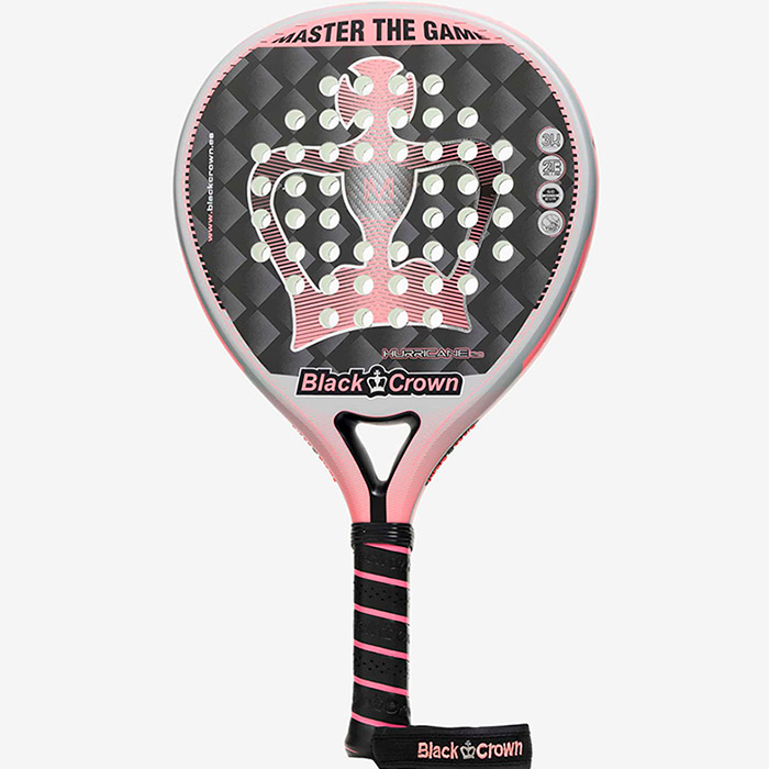 Black Crown Hurricane 2.0 2023 — pala de pádel Black Crown