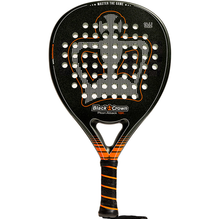 Black Crown Piton Attack 16K 2023 — pala de pádel Black Crown