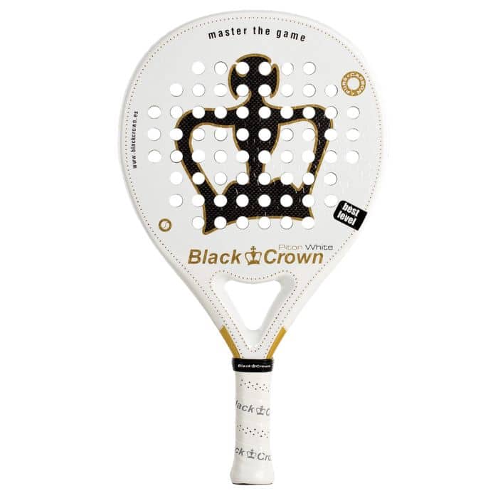 Black Crown Piton White 2026 — pala de pádel Black Crown