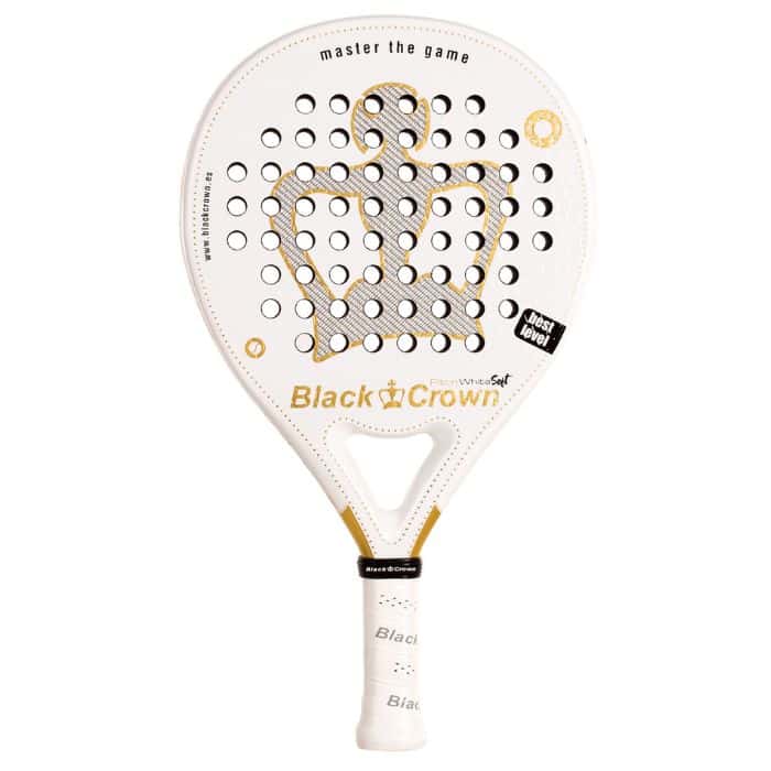Black Crown Piton White Soft 2026 — pala de pádel Black Crown