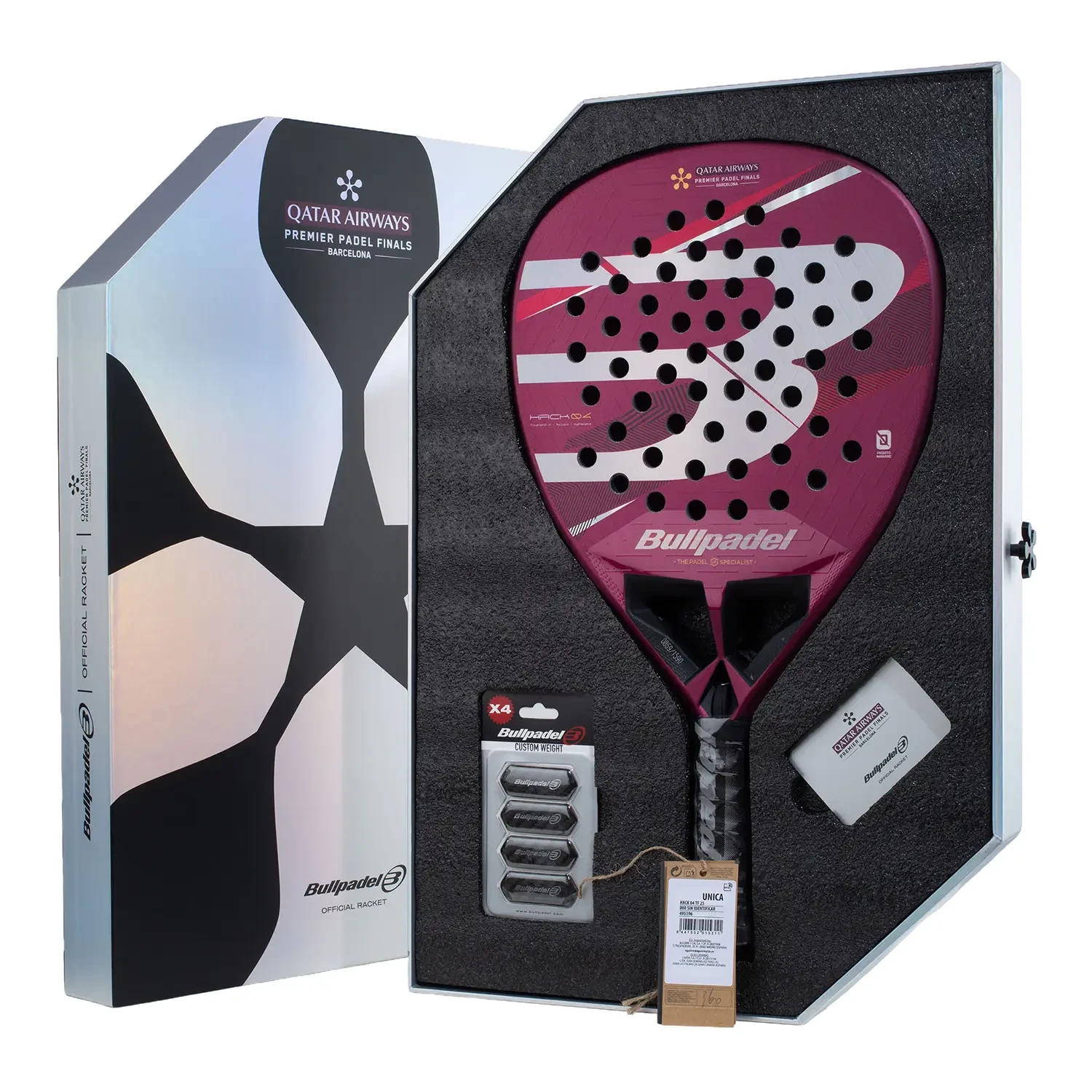 Bullpadel Hack 04 Tour Final 25 — pala de pádel Bullpadel 2025