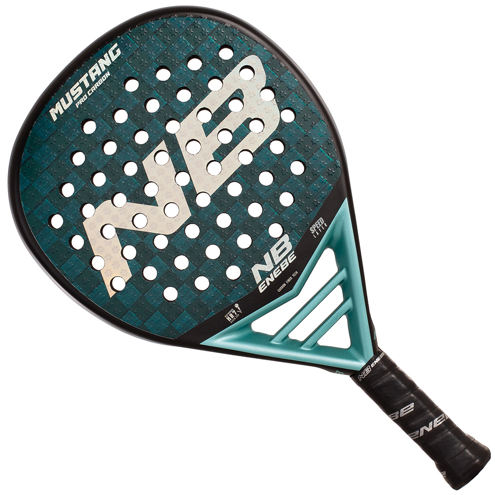 Enebe Mustang Pro Carbon Esmerald 15K 2026 — pala de pádel Enebe 2026