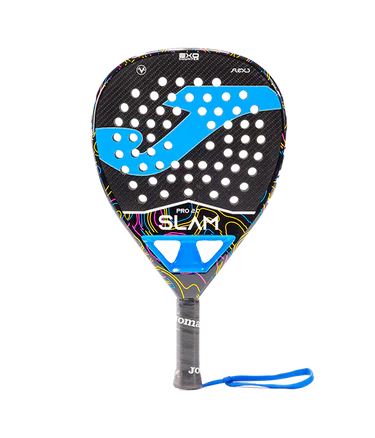 Joma Pro Slam 2.0 Negro-Turquesa 2025 — pala de pádel Joma
