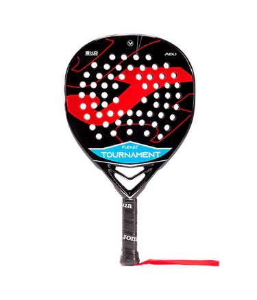 Joma Tournament Flex Negro-Rojo 2025 — pala de pádel Joma
