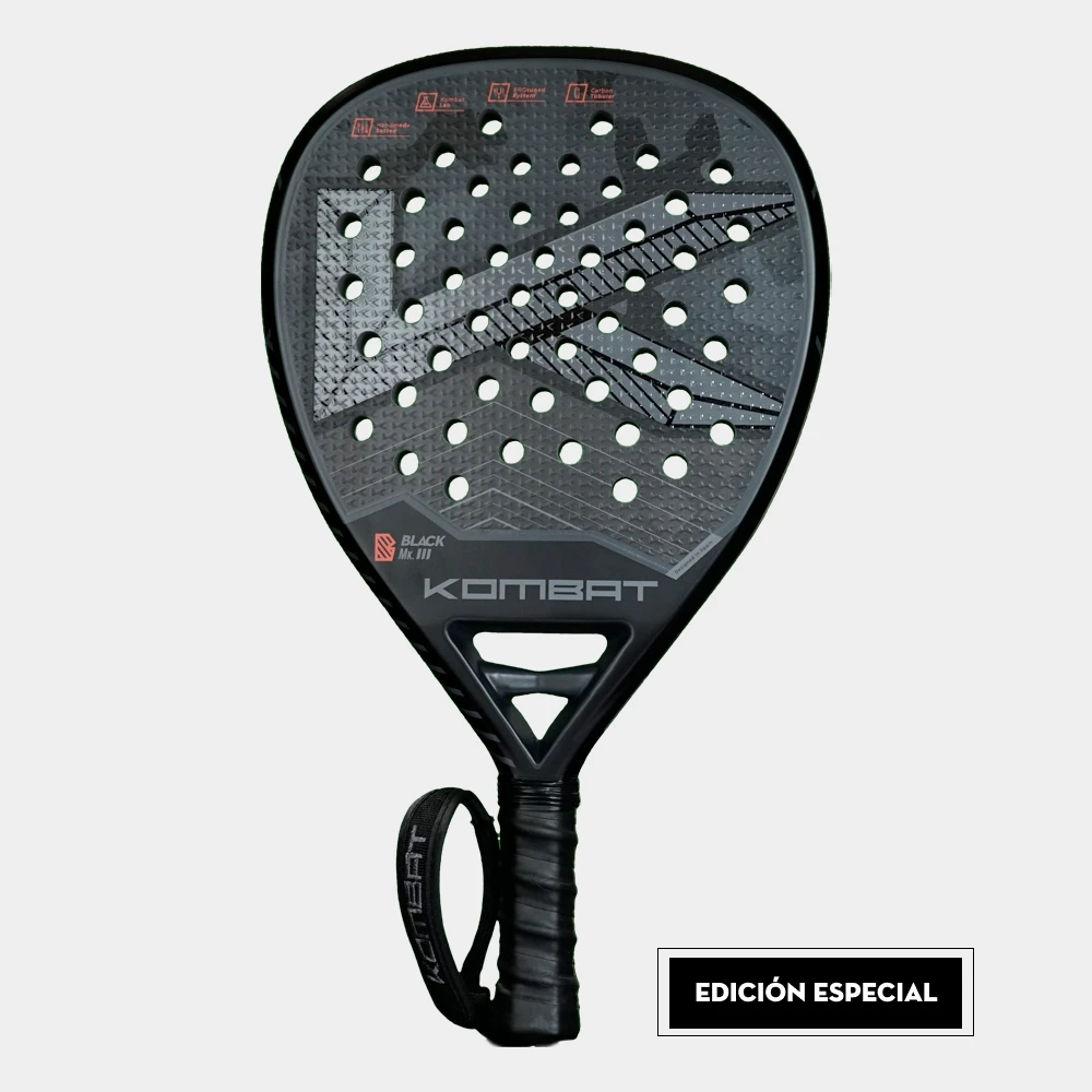 Kombat Black Limited Edition — pala de pádel Kombat