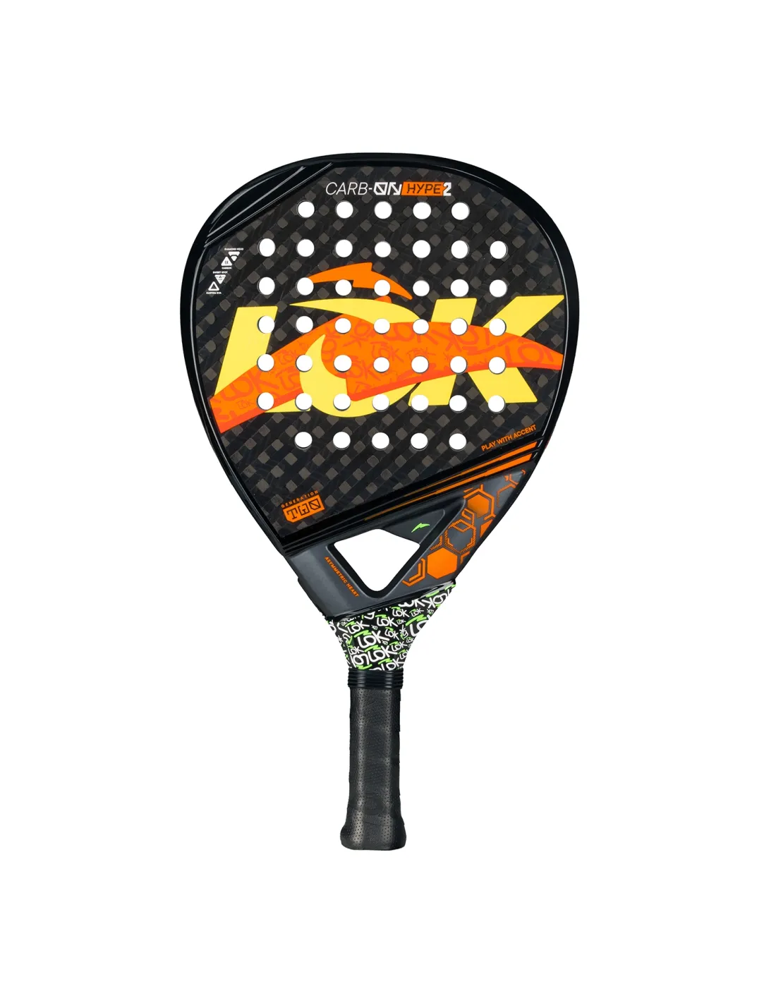 Lok Carbon Hype Gen 2 2026 — pala de pádel Lok
