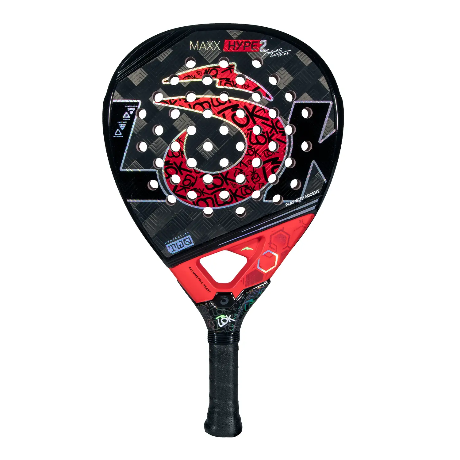 Lok Maxx Hype Gen 2 2026 Mike Yanguas — pala de pádel Lok