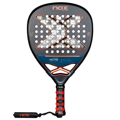Nox AT10 Genius Attack 18K Alum 2025 — pala de pádel Nox