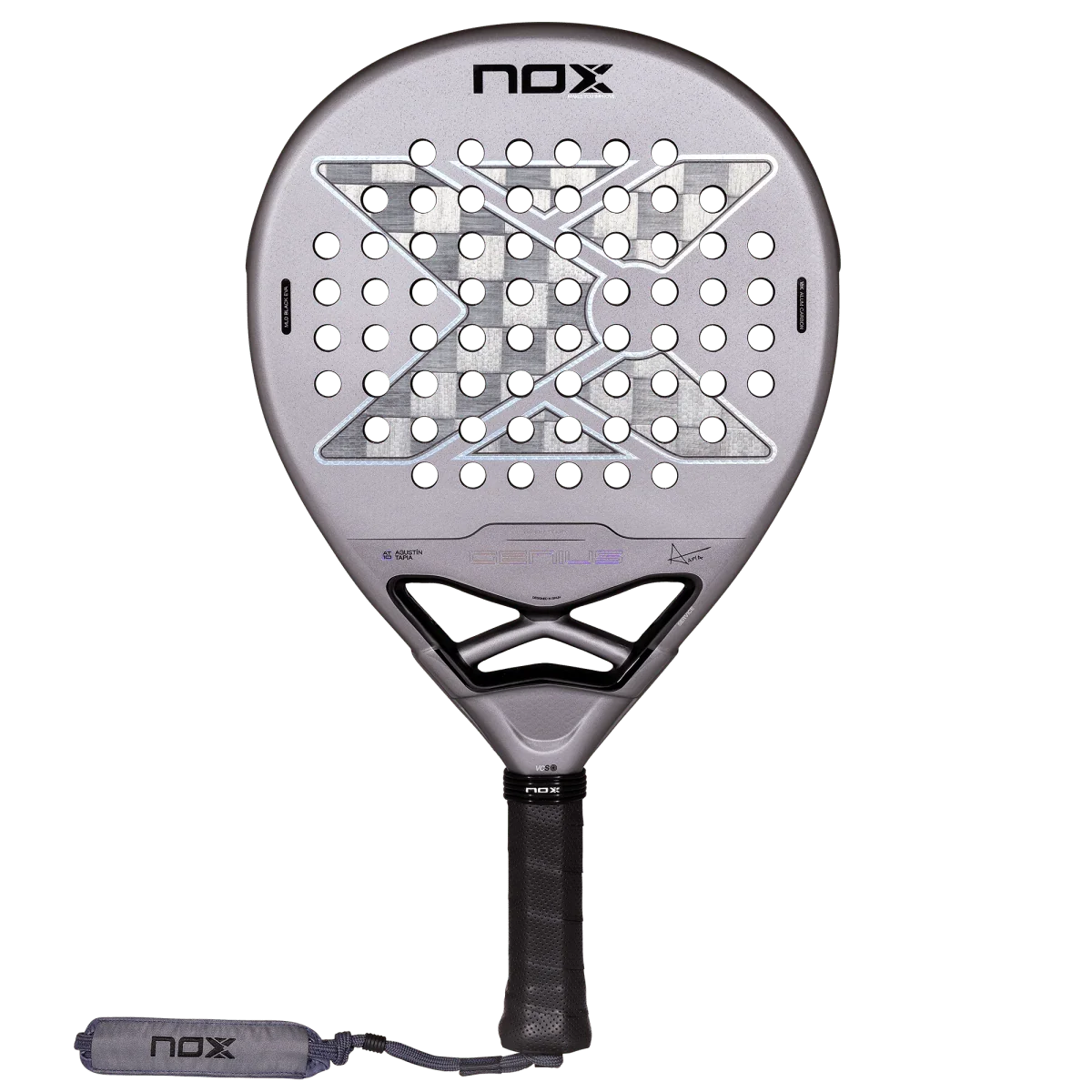 Nox Genius 18K Alum by Agustín Tapia 2027 — pala de pádel Nox 2027