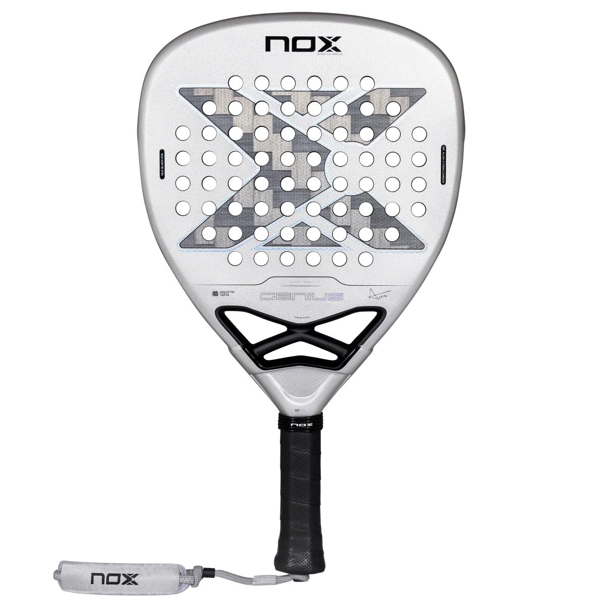 Nox Genius Attack 12K Alum XTREM by Agustín Tapia 2027 — pala de pádel Nox 2027