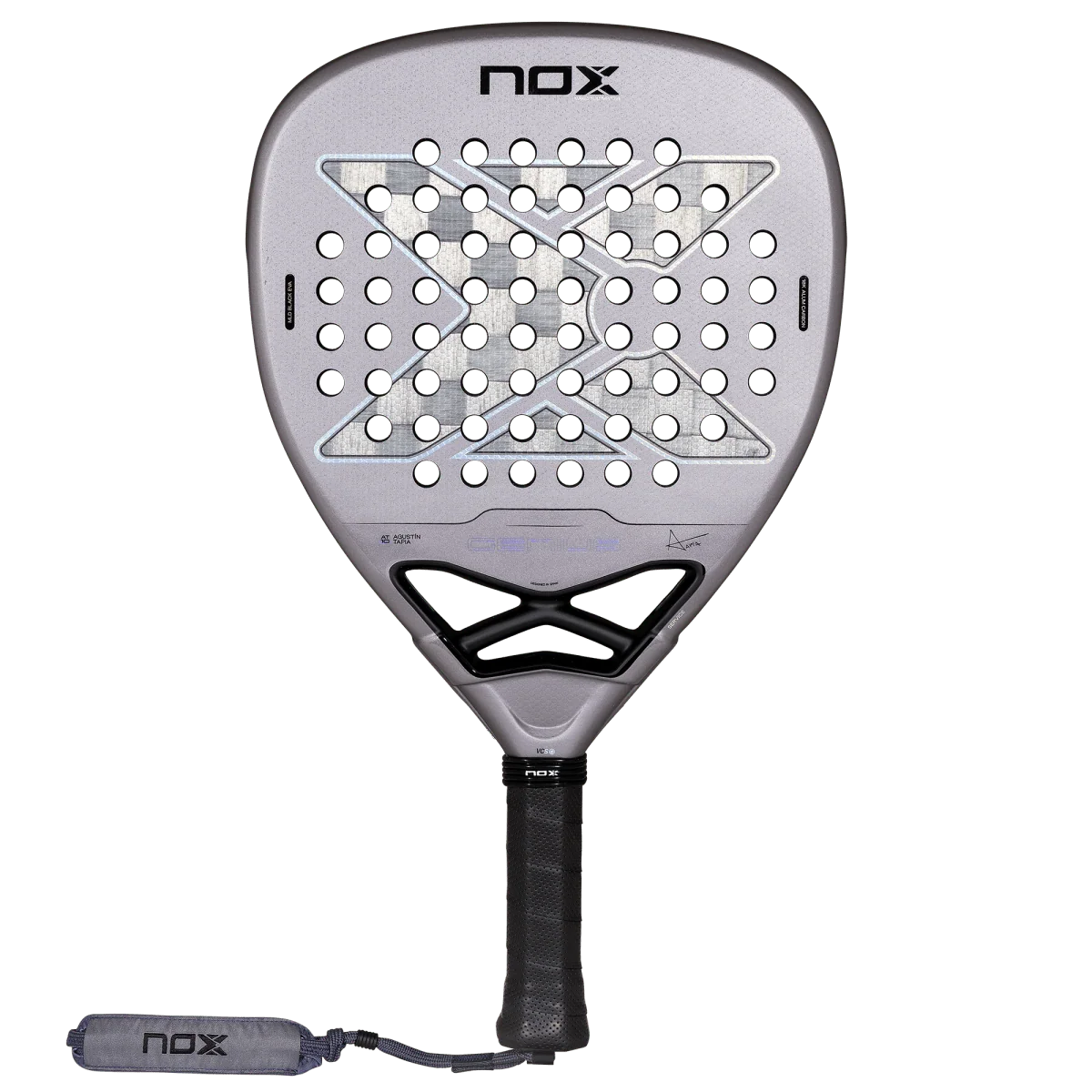 Nox Genius Attack 18K Alum by Agustín Tapia 2027 — pala de pádel Nox 2027