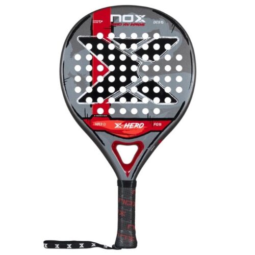 Nox X-Hero Red 2026 — pala de pádel Nox