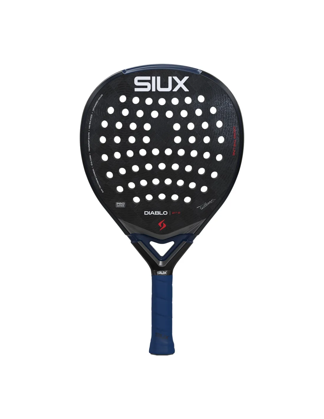 Siux Diablo Pro Night Blue 2026 — pala de pádel Siux