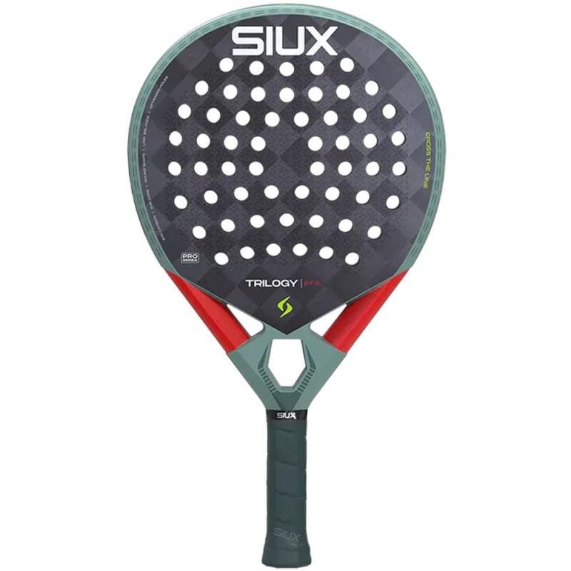 Siux Trilogy Pro Ash Green 2026 — pala de pádel Siux