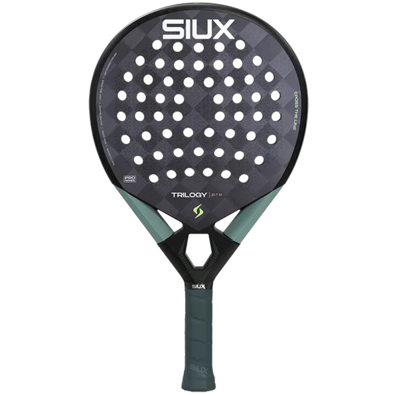 Siux Trilogy Pro Noir Fog 2026 — pala de pádel Siux