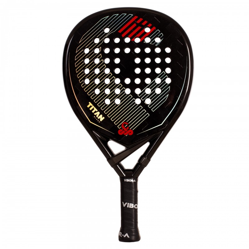 Vibora Titan Black 15K Twill 2026 — pala de pádel Vibora